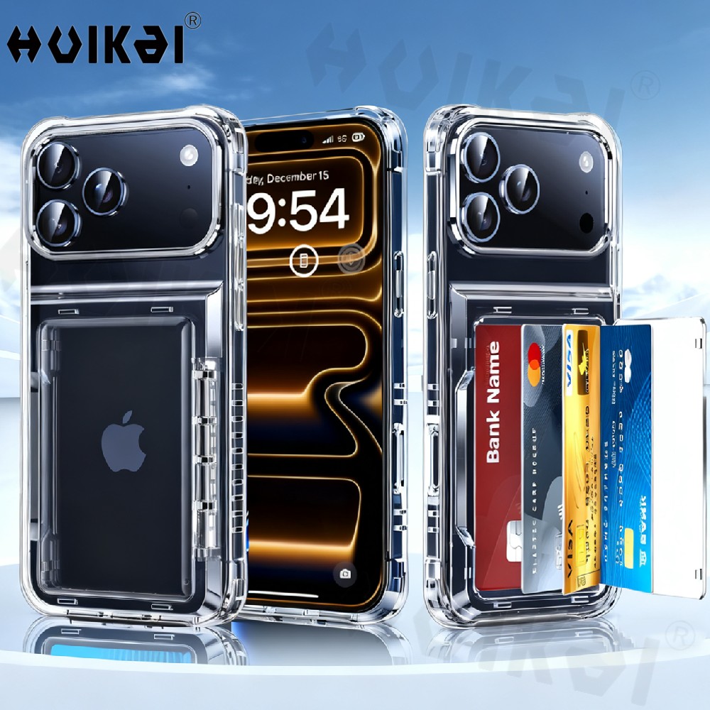 Slim Card Slot Case - Funda para tarjetas tipo billetera para