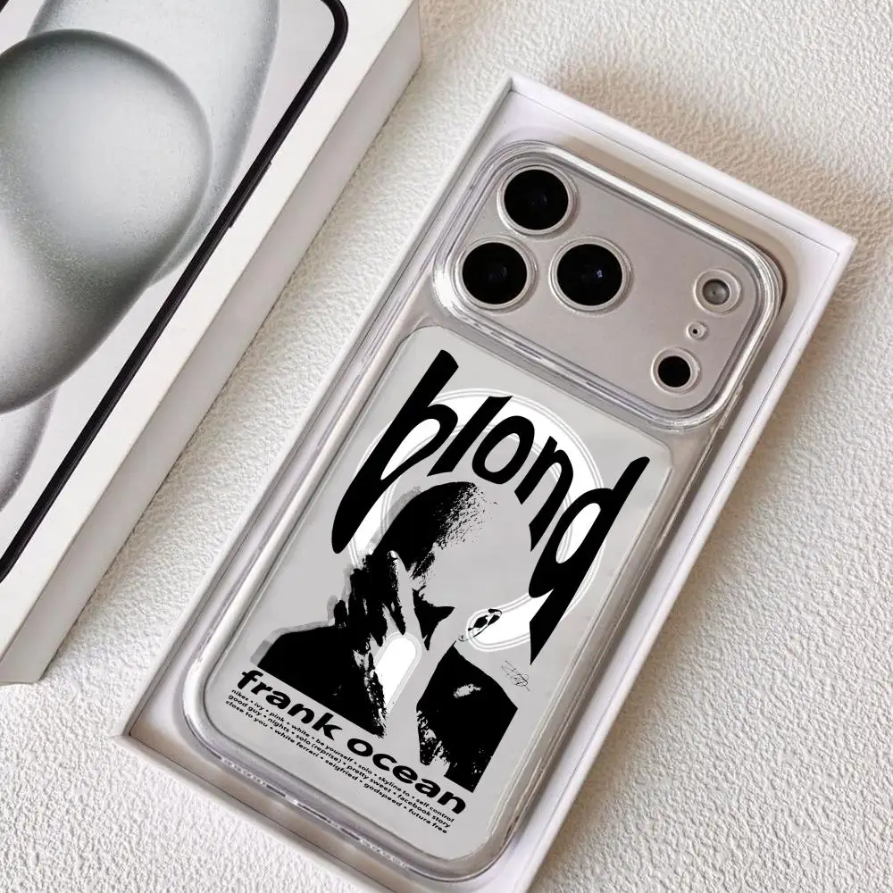 Phone Cases Clear - Funda para Teléfono Singer Frank Blonde