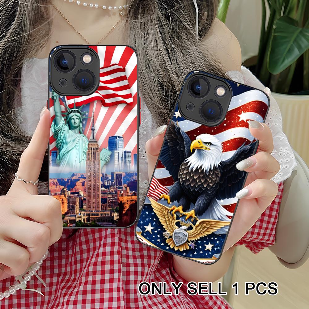 Phone Cases Usa - Funda de Silicona con Bandera de