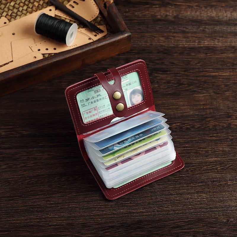 Slim Card Slot Case - Tarjetero Ultra Delgado de Cuero PU