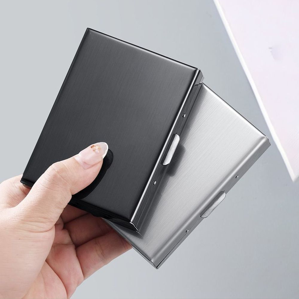 Slim Card Slot Case - Tarjetero de Moda con 6/10 Ranuras,