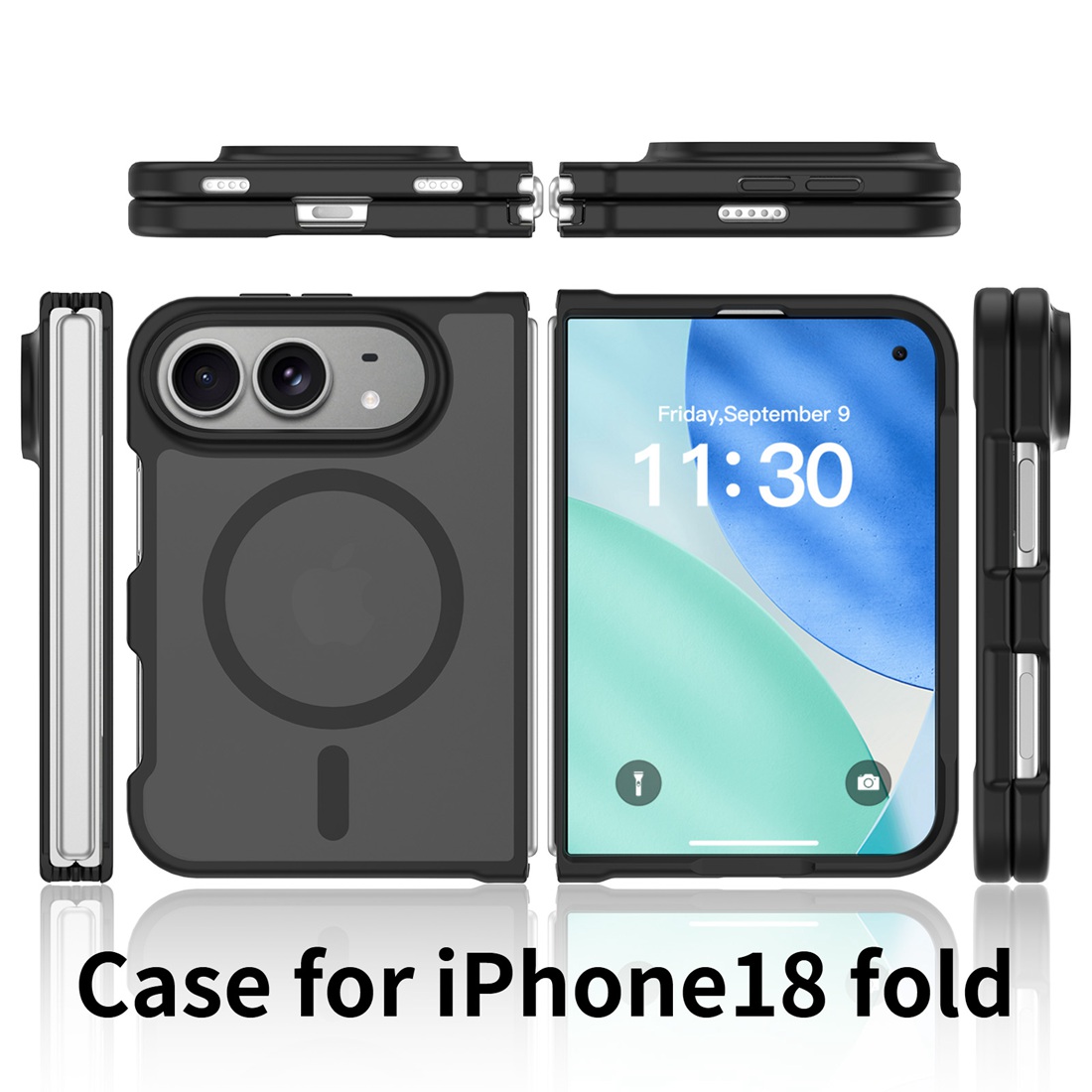 Matte Frosted Case - Funda Magnética Premium Translúcida con Acabado