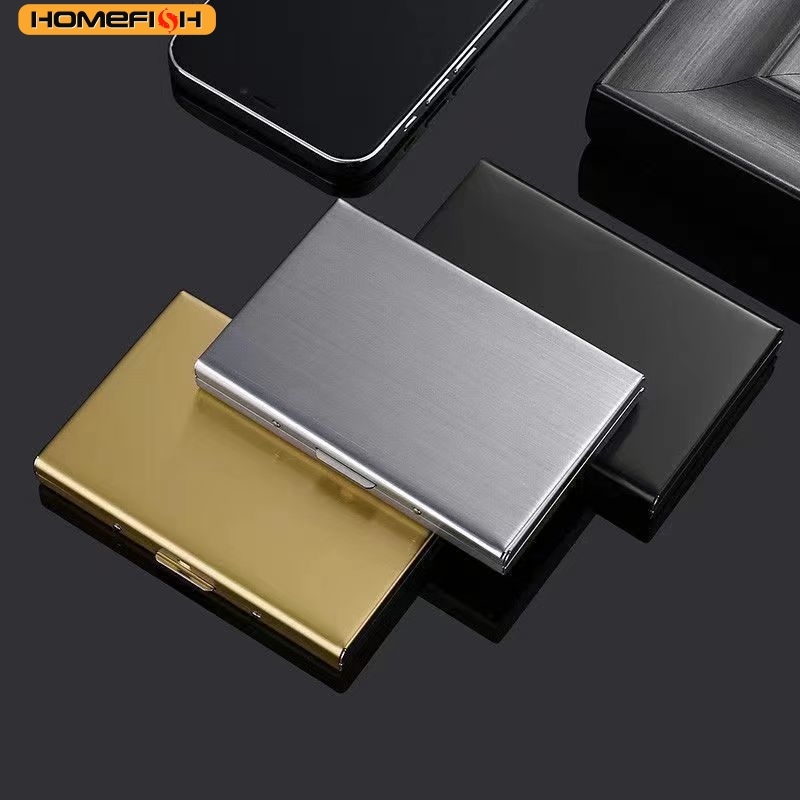 Tarjetero de Acero Inoxidable  - Slim Card Slot Case reseña y precio