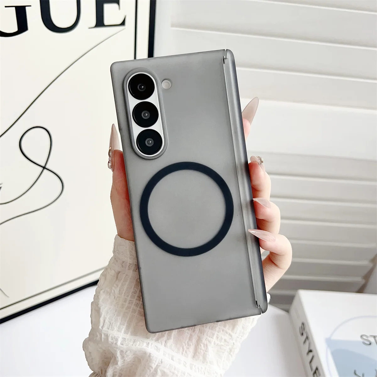 Funda de teléfono magnética tr - Matte Frosted Case reseña y precio