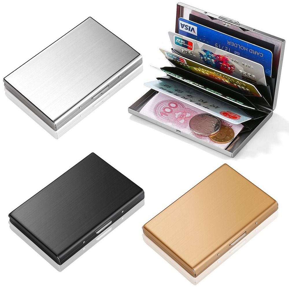 Tarjetero Metálico Delgado de  - Slim Card Slot Case reseña y precio