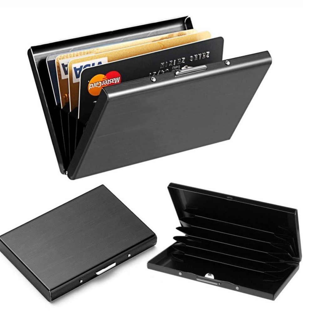 Estuche Delgado de Acero Inoxi - Slim Card Slot Case reseña y precio