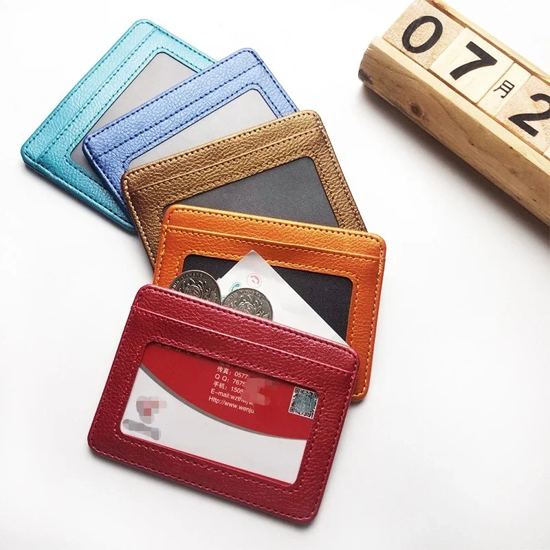 Mini billetera fina de cuero P - Slim Card Slot Case reseña y precio