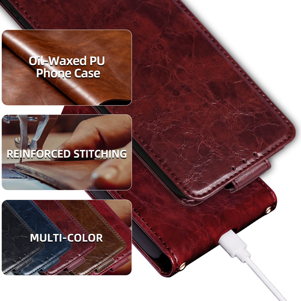 Funda de Cuero con Ranuras par - Slim Card Slot Case reseña y precio